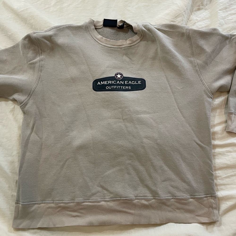 American Eagle Outfitters Gray Men's Sweater vintage
